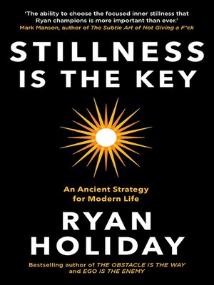 cover image of Stillness is the Key
